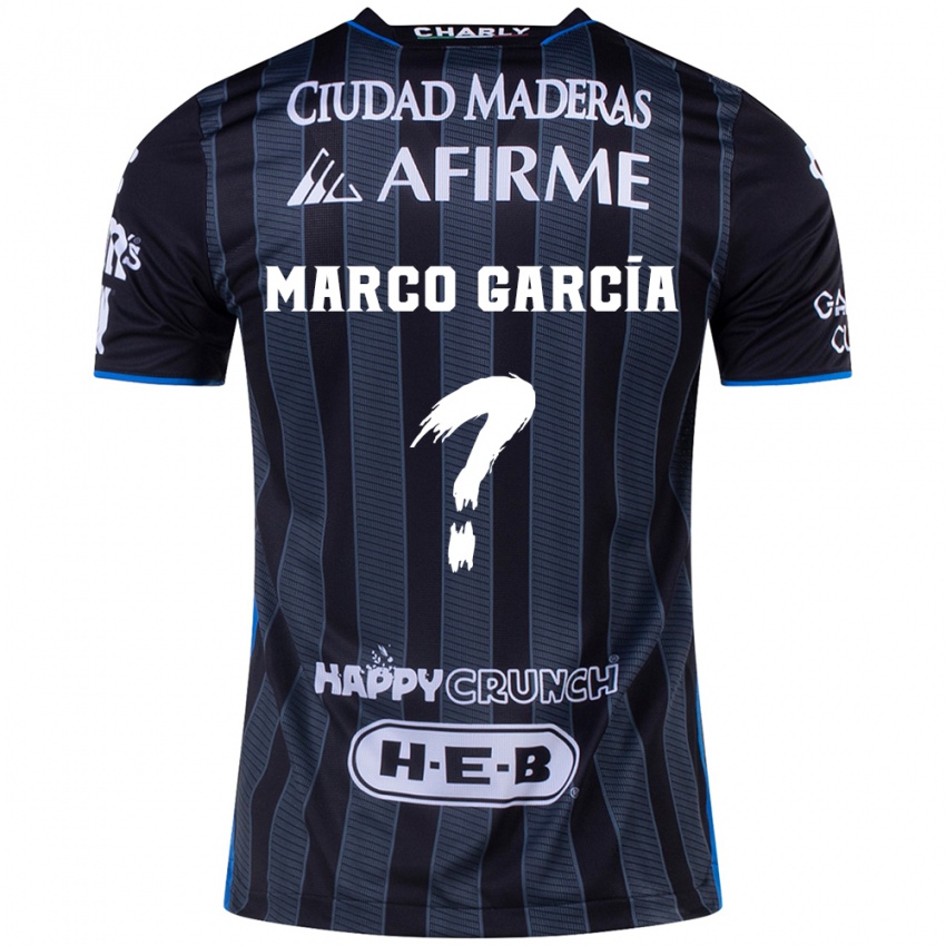 Criança Camisola Marco Garcia #0 Branco Preto Alternativa 2024/25 Camisa Brasil