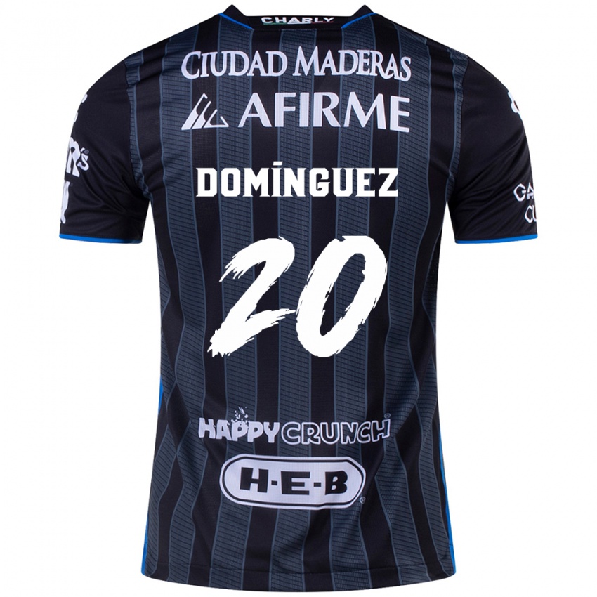 Criança Camisola Misael Domínguez #20 Branco Preto Alternativa 2024/25 Camisa Brasil