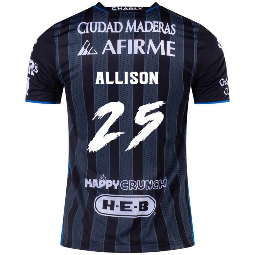 Criança Camisola Guillermo Allison #25 Branco Preto Alternativa 2024/25 Camisa Brasil