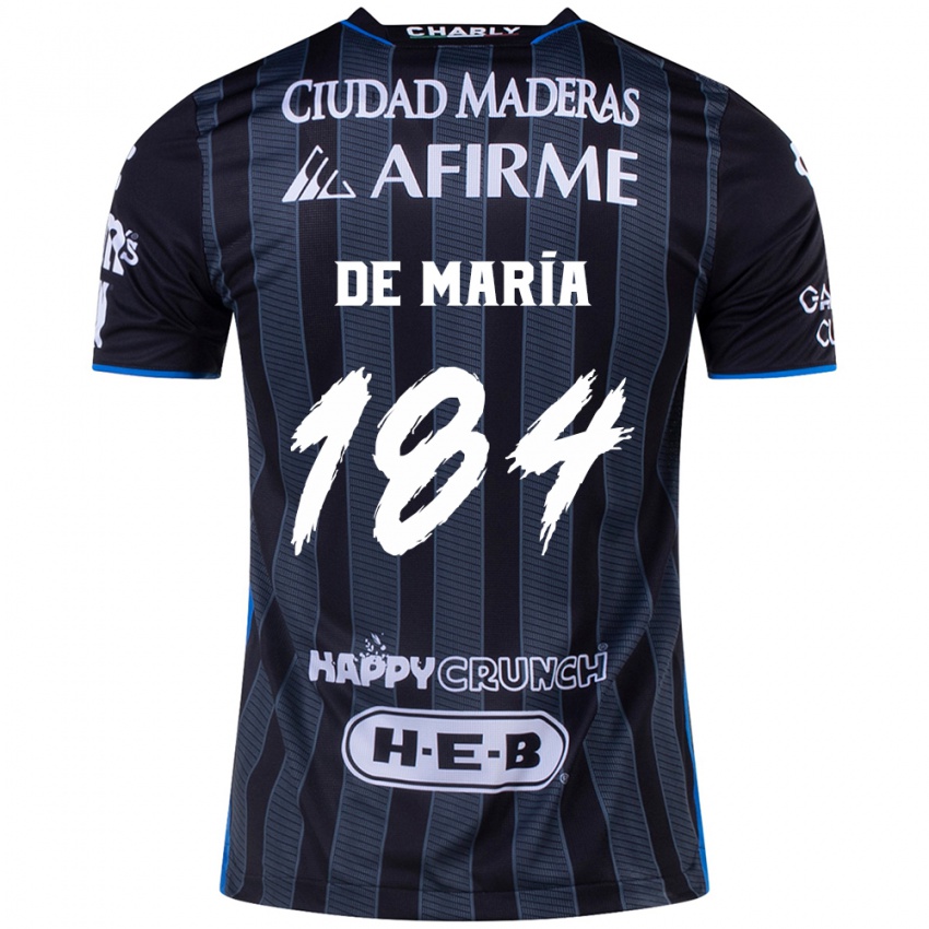 Criança Camisola Antonio De María Y Campos #184 Branco Preto Alternativa 2024/25 Camisa Brasil