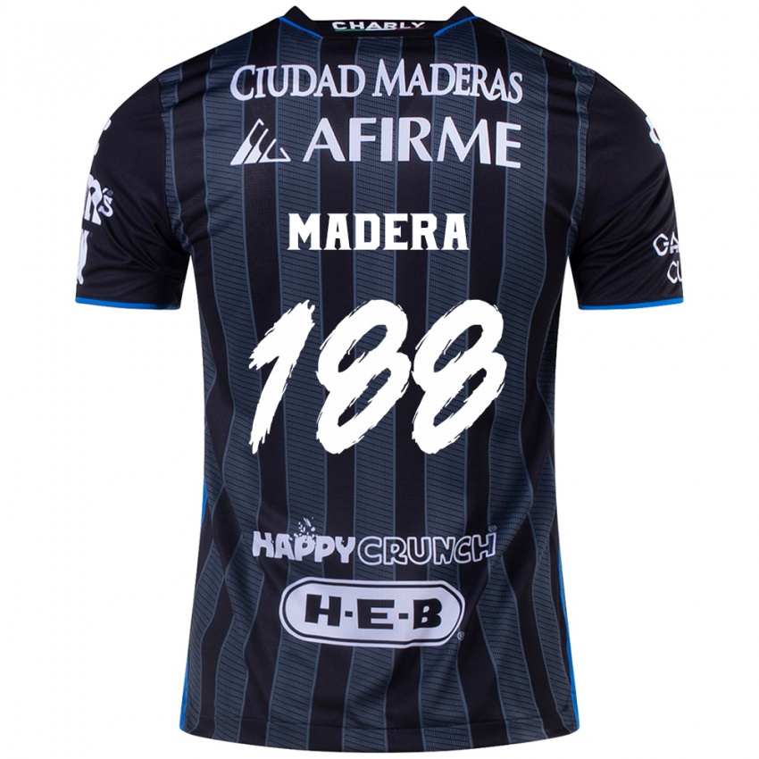 Criança Camisola Héctor Madera #188 Branco Preto Alternativa 2024/25 Camisa Brasil