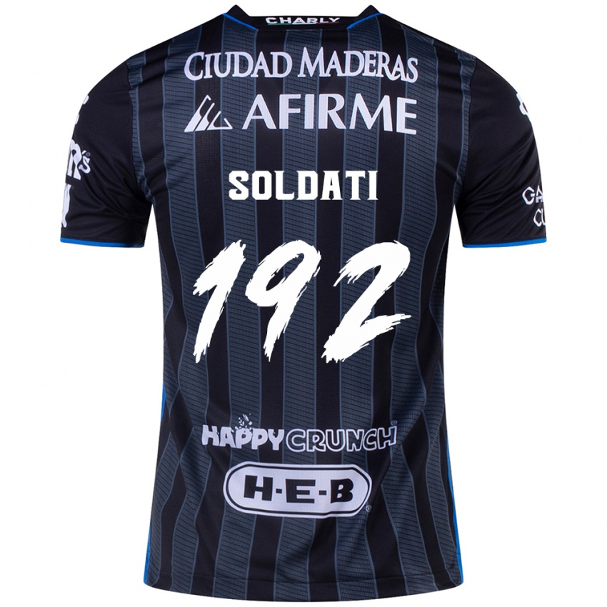 Criança Camisola Carlo Soldati #192 Branco Preto Alternativa 2024/25 Camisa Brasil