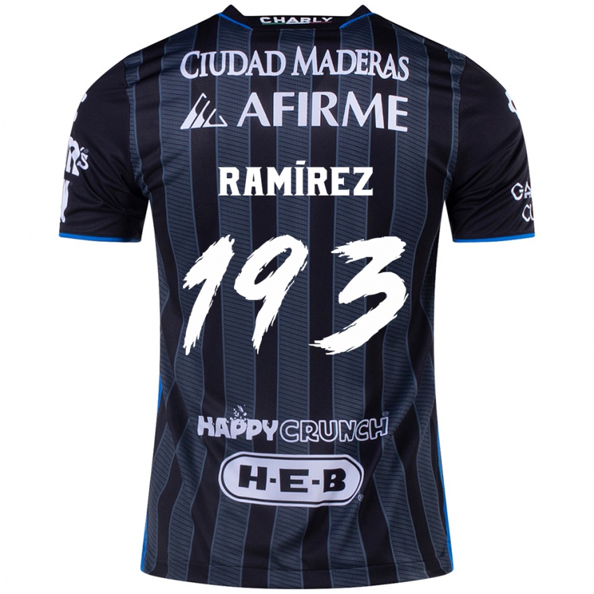 Criança Camisola Ángel Ramírez #193 Branco Preto Alternativa 2024/25 Camisa Brasil