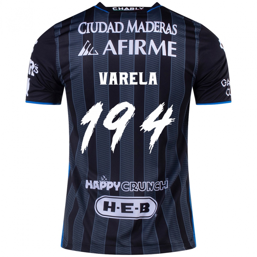 Criança Camisola José Varela #194 Branco Preto Alternativa 2024/25 Camisa Brasil