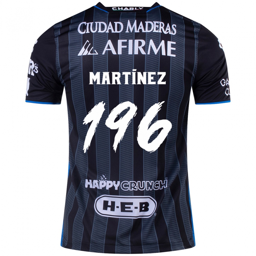 Criança Camisola Diego Martínez #196 Branco Preto Alternativa 2024/25 Camisa Brasil