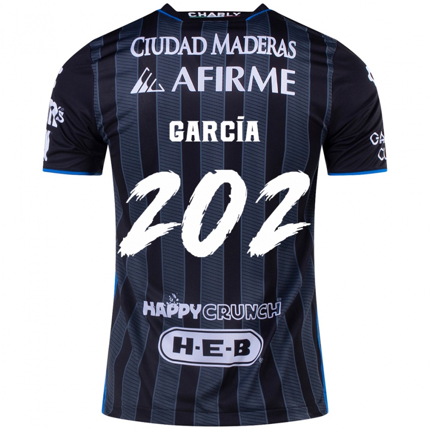 Criança Camisola Diego García #202 Branco Preto Alternativa 2024/25 Camisa Brasil