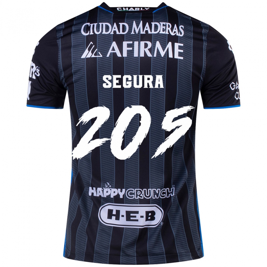 Criança Camisola Mathías Segura #205 Branco Preto Alternativa 2024/25 Camisa Brasil