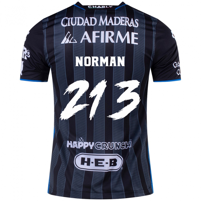 Criança Camisola Humberto Norman #213 Branco Preto Alternativa 2024/25 Camisa Brasil