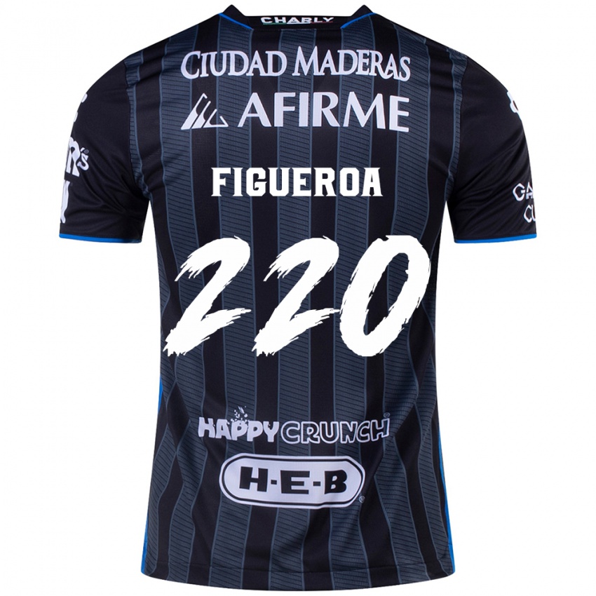 Criança Camisola Christopher Figueroa #220 Branco Preto Alternativa 2024/25 Camisa Brasil