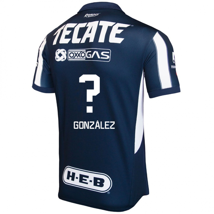 Homem Camisola Irvin González #0 Azul Vermelho Branco Principal 2024/25 Camisa Brasil