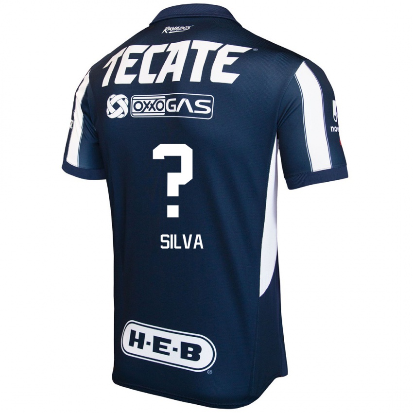 Homem Camisola Patricio Silva #0 Azul Vermelho Branco Principal 2024/25 Camisa Brasil