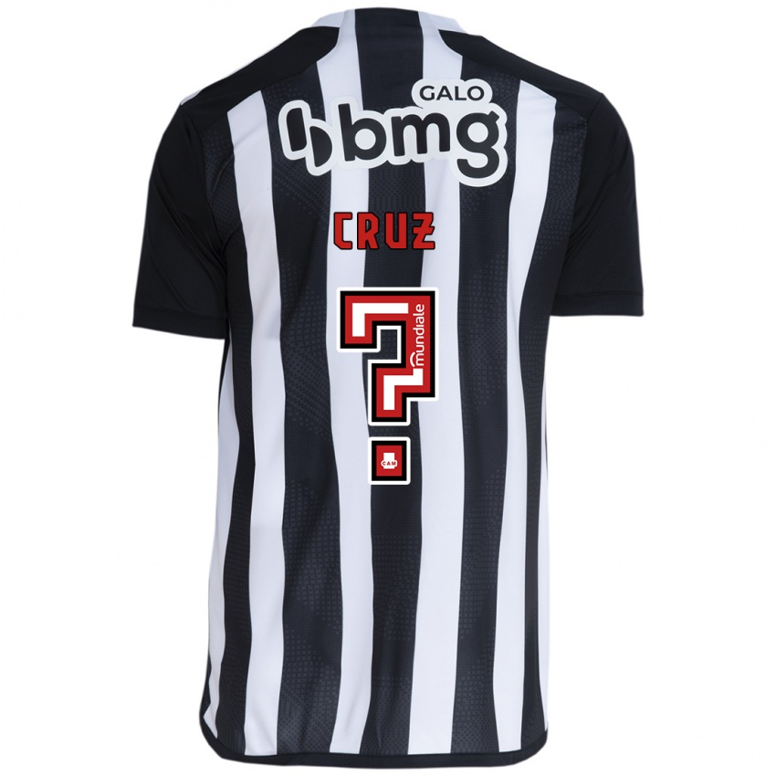 Homem Camisola Dudu Cruz #0 Branco Preto Principal 2024/25 Camisa Brasil