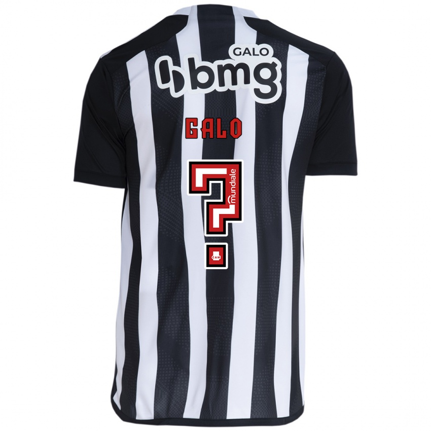 Homem Camisola Diego Galo #0 Branco Preto Principal 2024/25 Camisa Brasil