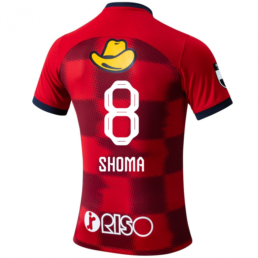 Homem Camisola Shoma Doi #8 Vermelho Azul Branco Principal 2024/25 Camisa Brasil