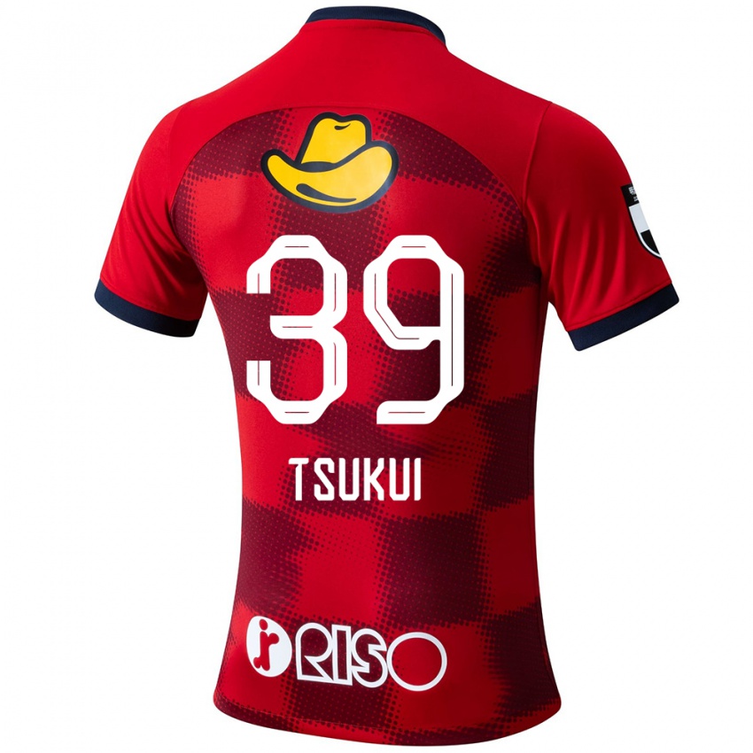 Homem Camisola Keisuke Tsukui #39 Vermelho Azul Branco Principal 2024/25 Camisa Brasil