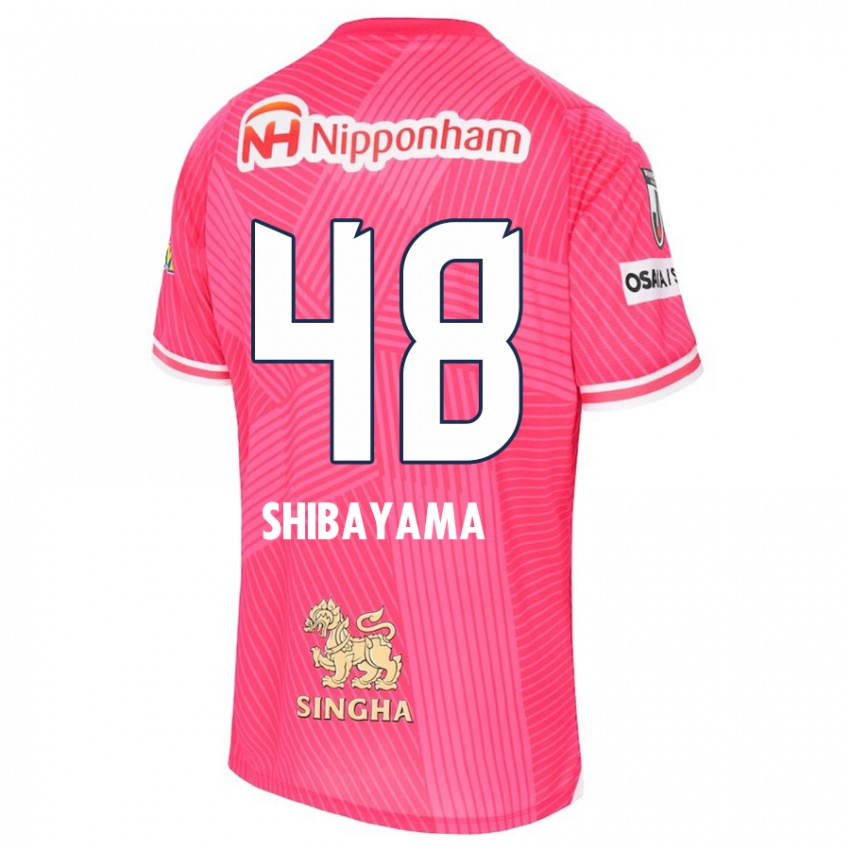 Homem Camisola Masaya Shibayama #48 Rosa Branco Principal 2024/25 Camisa Brasil