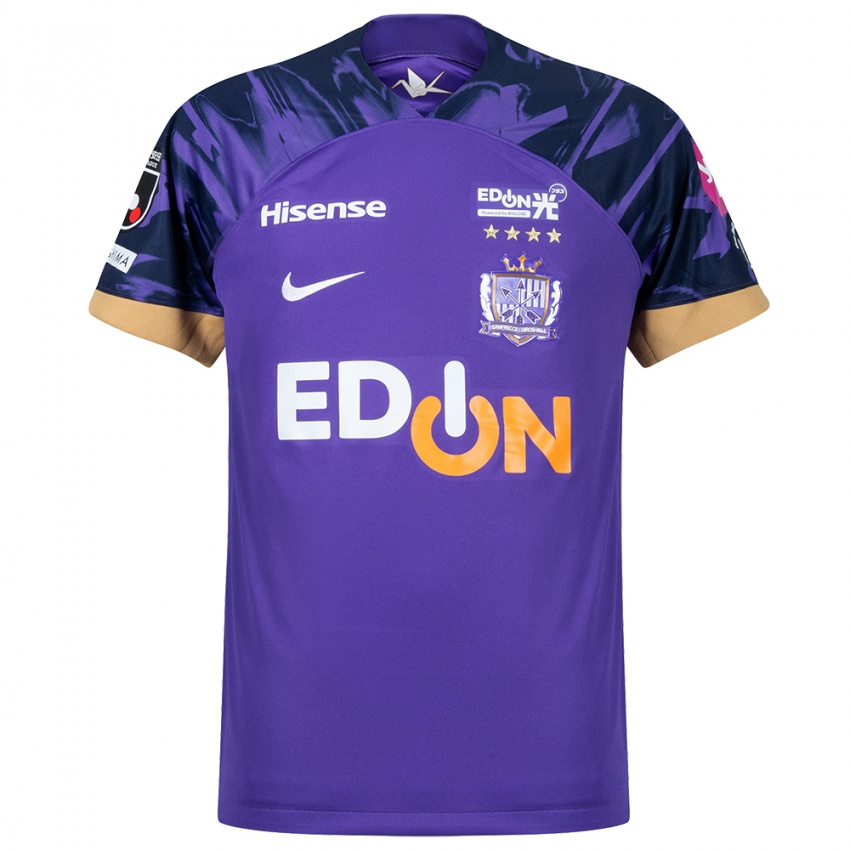 Homem Camisola Keisuke Osako #1 Roxo Branco Principal 2024/25 Camisa Brasil