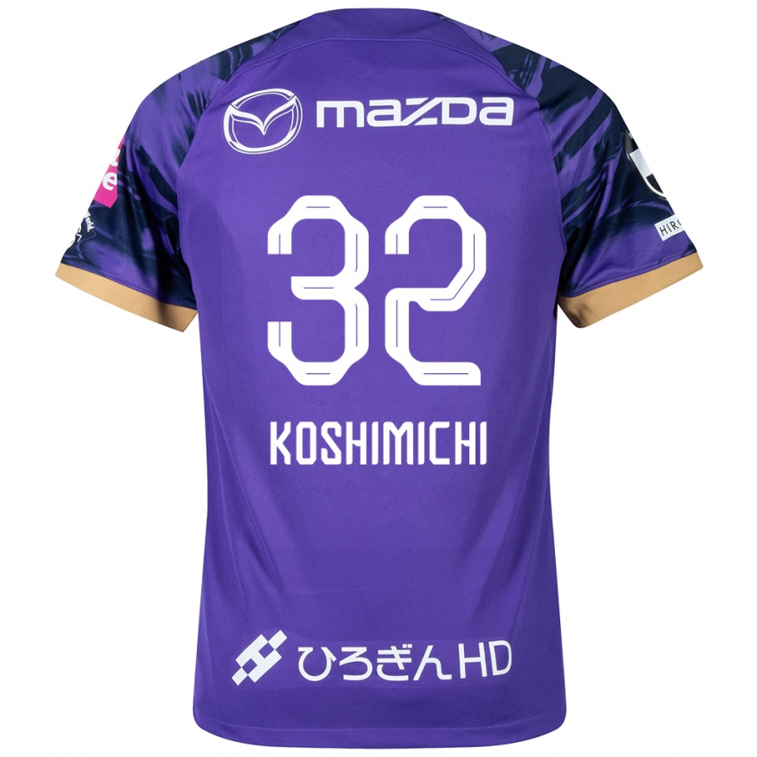 Homem Camisola Sota Koshimichi #32 Roxo Branco Principal 2024/25 Camisa Brasil