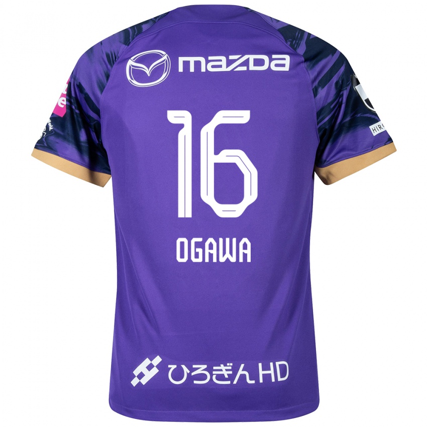 Homem Camisola Hikaru Ogawa #16 Roxo Branco Principal 2024/25 Camisa Brasil