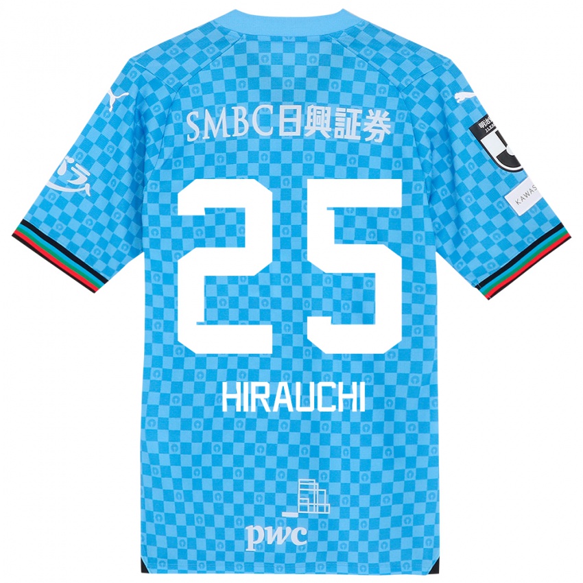 Homem Camisola Issei Hirauchi #25 Azul Azul Principal 2024/25 Camisa Brasil