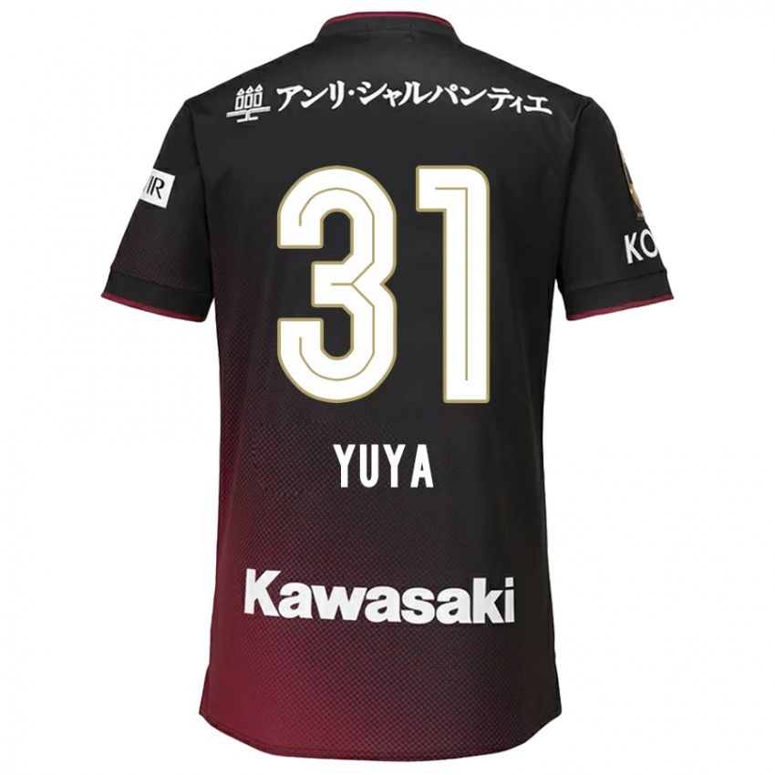 Homem Camisola Yuya Nakasaka #31 Preto Vermelho Principal 2024/25 Camisa Brasil