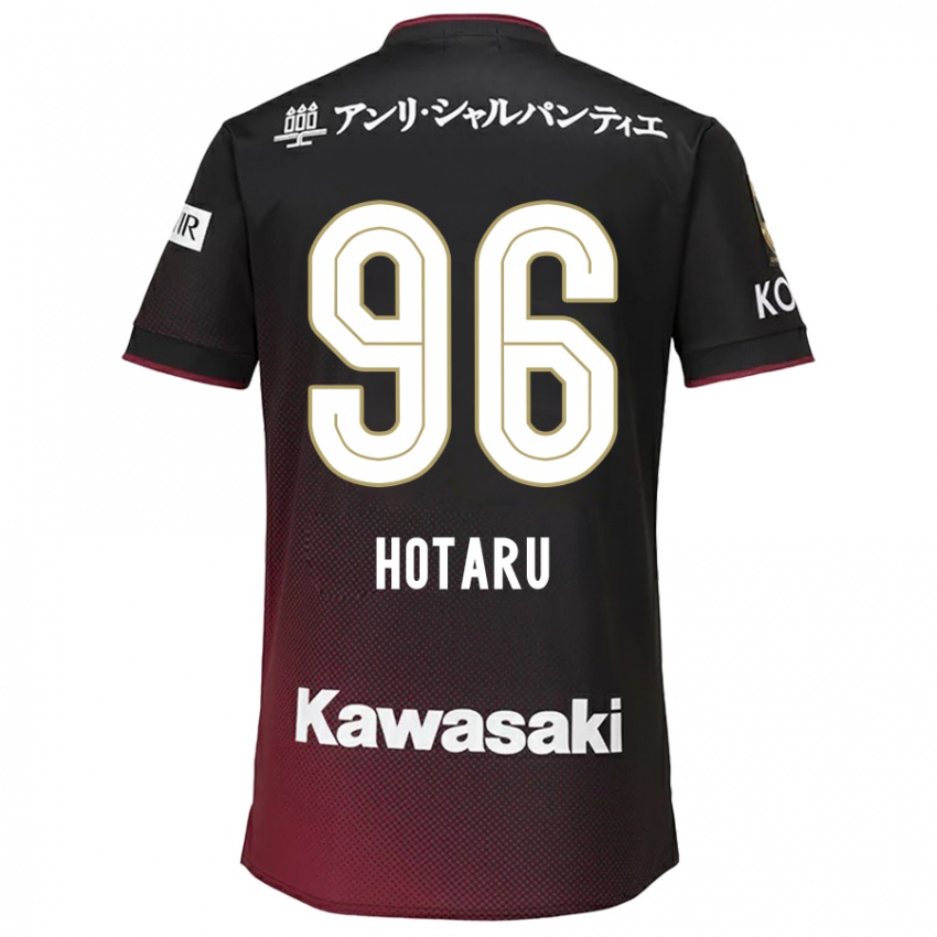 Homem Camisola Hotaru Yamaguchi #96 Preto Vermelho Principal 2024/25 Camisa Brasil