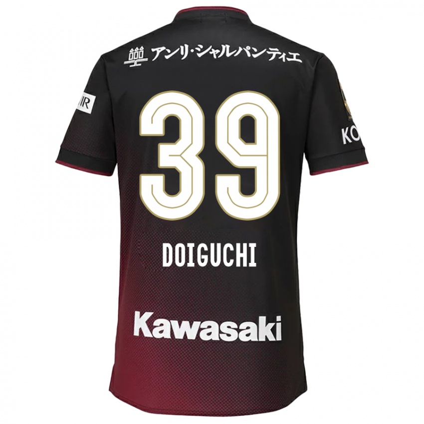 Homem Camisola Ritsu Doiguchi #39 Preto Vermelho Principal 2024/25 Camisa Brasil