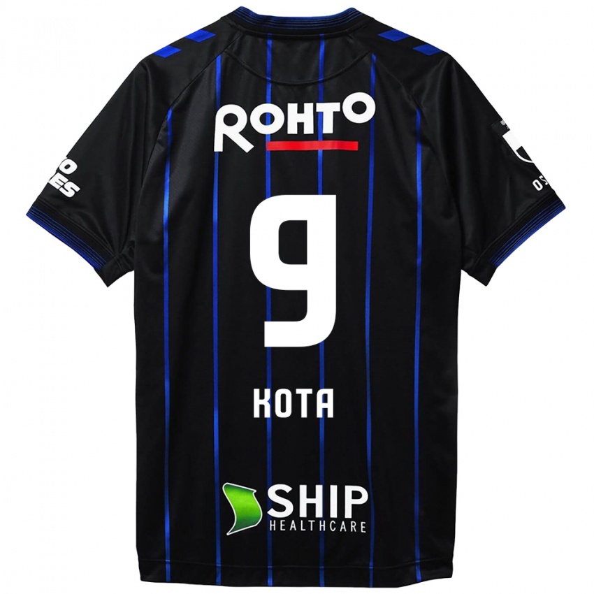 Homem Camisola Kota Yamada #9 Preto Azul Principal 2024/25 Camisa Brasil