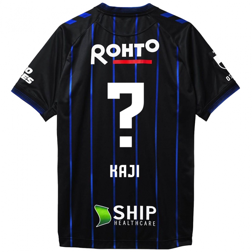 Homem Camisola Rihito Kaji #0 Preto Azul Principal 2024/25 Camisa Brasil