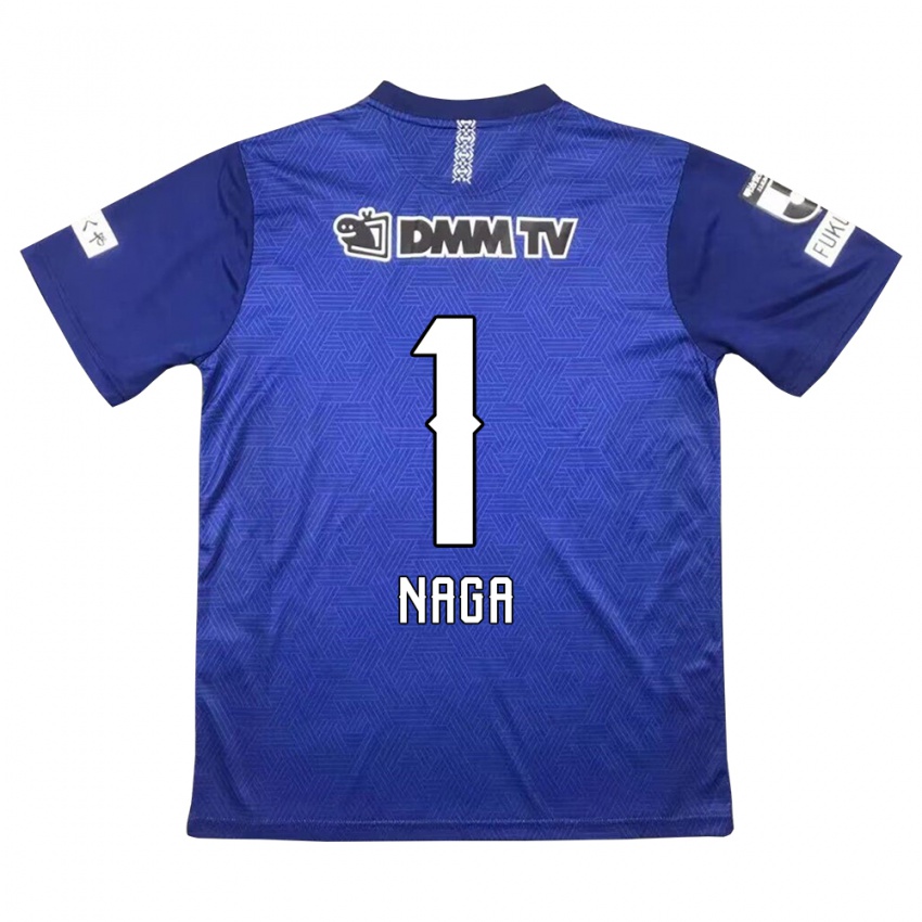 Homem Camisola Takumi Nagaishi #1 Azul Escuro Principal 2024/25 Camisa Brasil