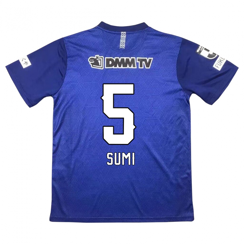 Homem Camisola Kotaro Sumi #5 Azul Escuro Principal 2024/25 Camisa Brasil