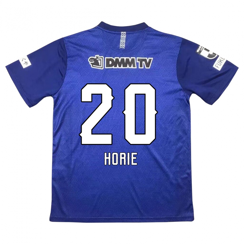 Homem Camisola Hibiki Horie #20 Azul Escuro Principal 2024/25 Camisa Brasil