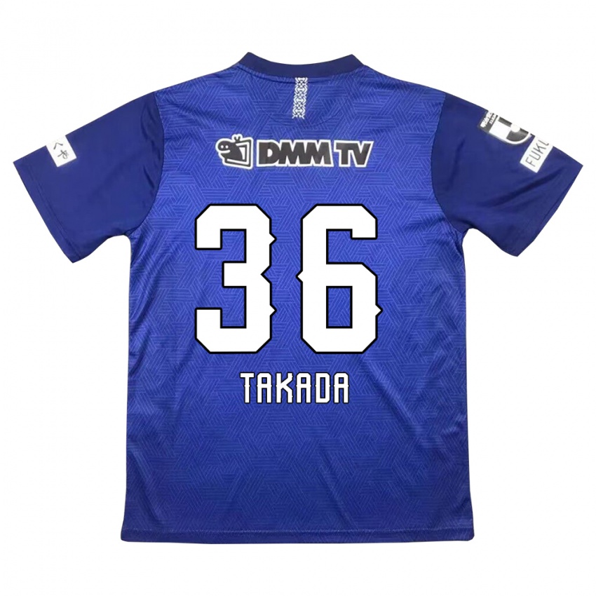 Homem Camisola Seiya Takada #36 Azul Escuro Principal 2024/25 Camisa Brasil