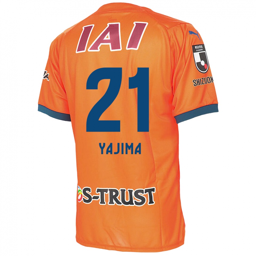 Homem Camisola Shinya Yajima #21 Laranja Azul Principal 2024/25 Camisa Brasil