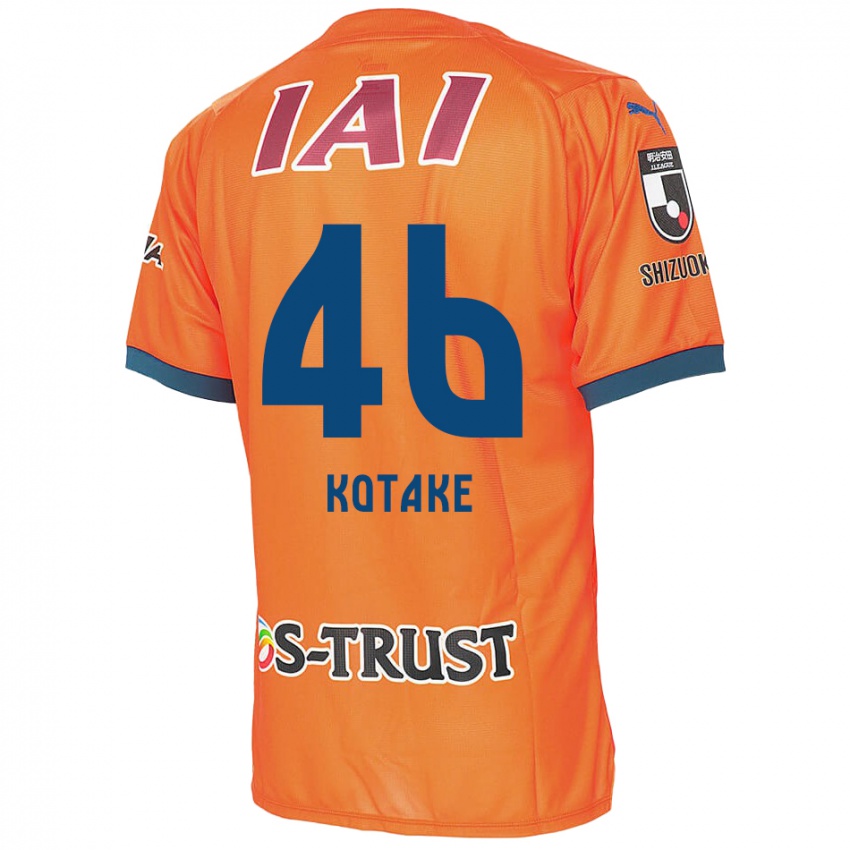 Homem Camisola Sean Kotake #46 Laranja Azul Principal 2024/25 Camisa Brasil