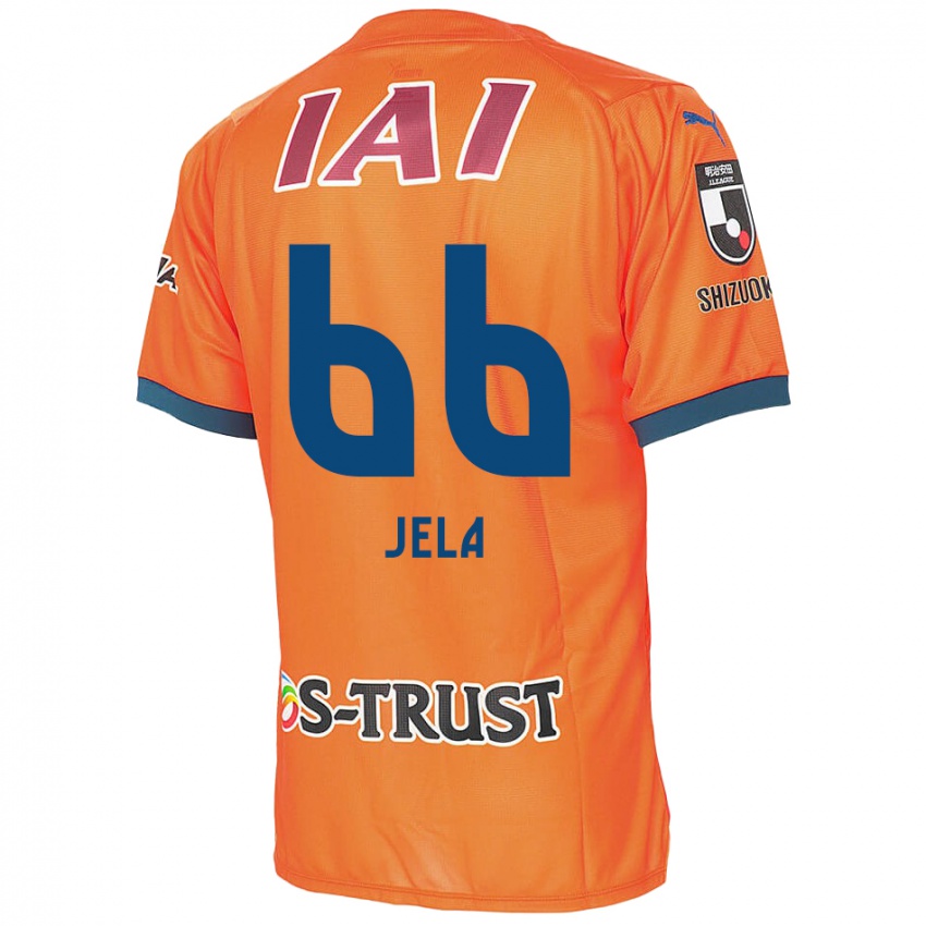 Homem Camisola Jelani Reshaun Sumiyoshi #66 Laranja Azul Principal 2024/25 Camisa Brasil