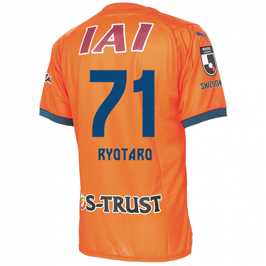 Homem Camisola Ryotaro Nakamura #71 Laranja Azul Principal 2024/25 Camisa Brasil