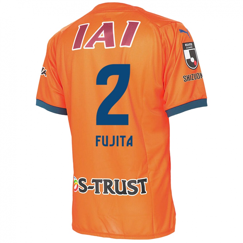 Homem Camisola Shunsuke Fujita #2 Laranja Azul Principal 2024/25 Camisa Brasil