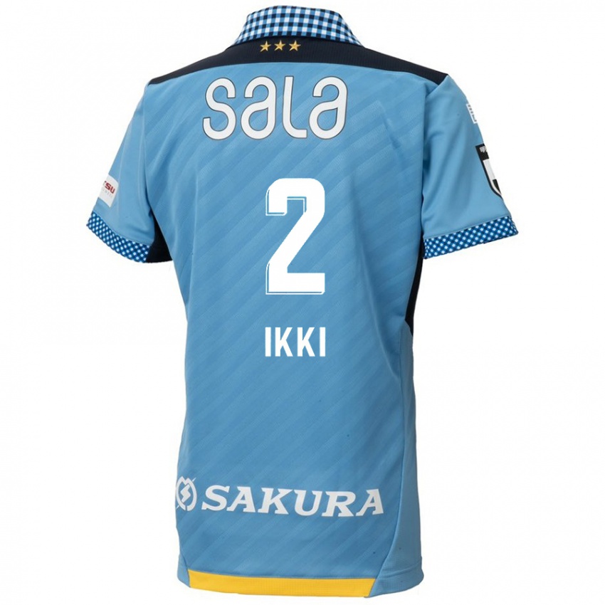 Homem Camisola Ikki Kawasaki #2 Azul Preto Principal 2024/25 Camisa Brasil