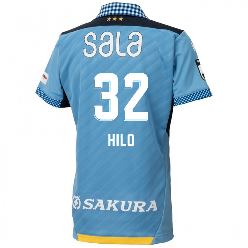 Homem Camisola Hassan Hilo #32 Azul Preto Principal 2024/25 Camisa Brasil