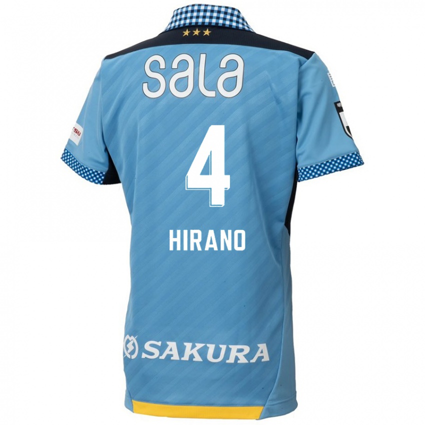 Homem Camisola Rion Hirano #4 Azul Preto Principal 2024/25 Camisa Brasil