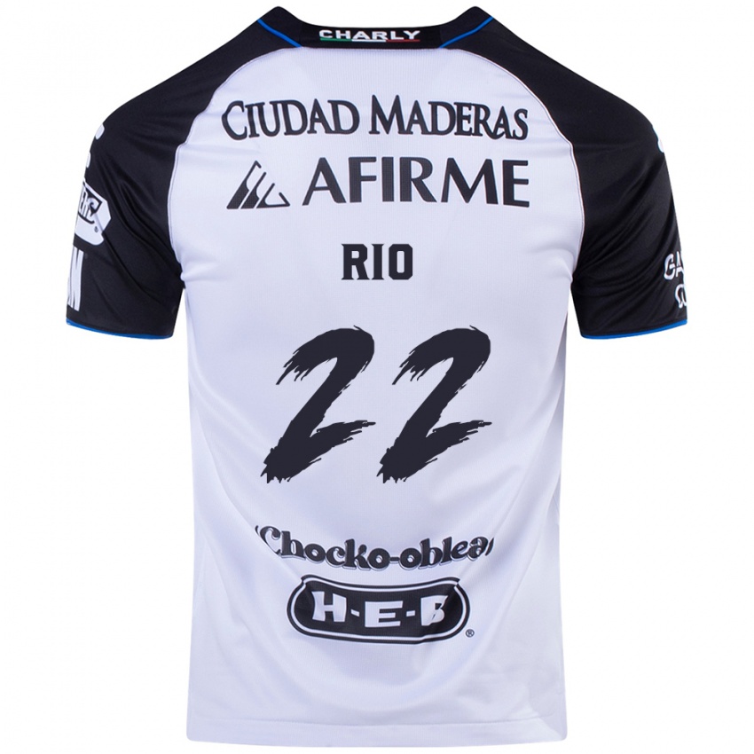 Homem Camisola Martín Rio #22 Preto Azul Principal 2024/25 Camisa Brasil