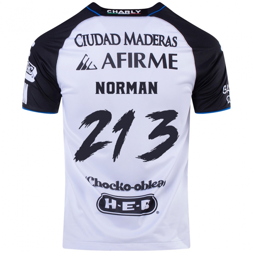 Homem Camisola Humberto Norman #213 Preto Azul Principal 2024/25 Camisa Brasil