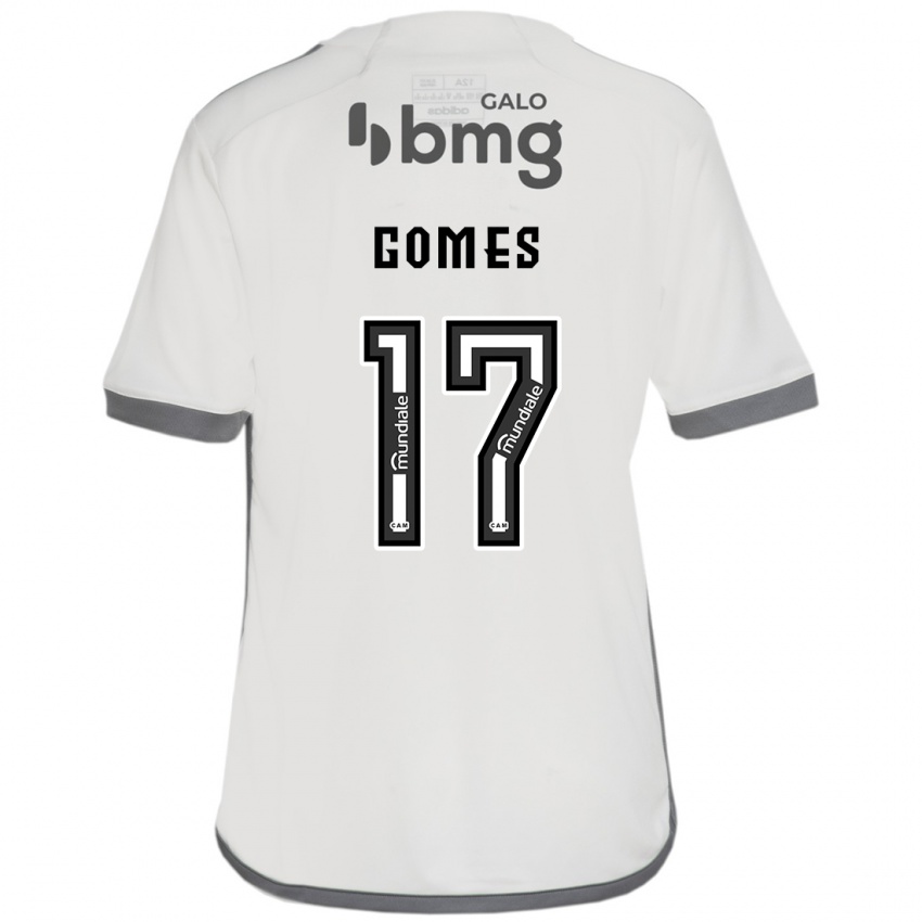 Homem Camisola Igor Gomes #17 Off White Alternativa 2024/25 Camisa Brasil