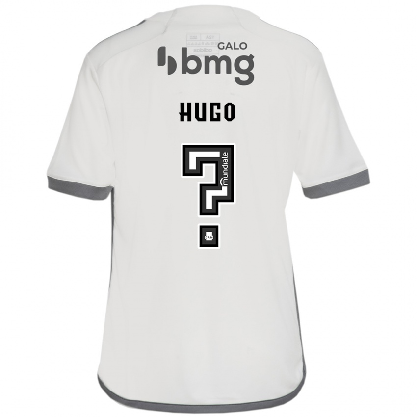 Homem Camisola Victor Hugo #0 Off White Alternativa 2024/25 Camisa Brasil