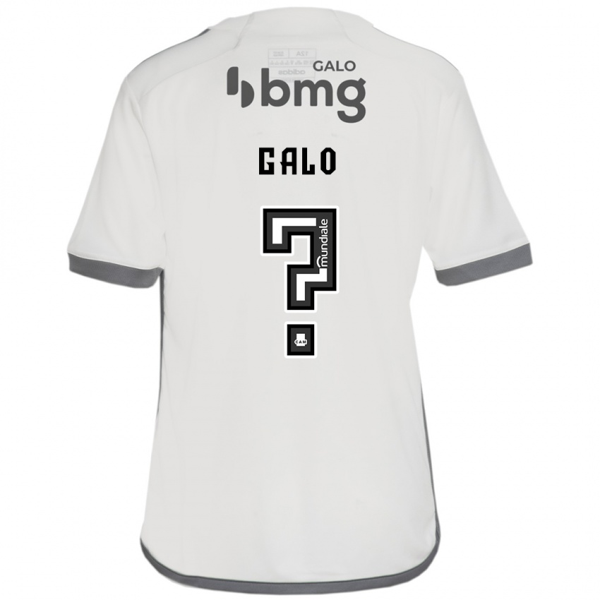 Homem Camisola Diego Galo #0 Off White Alternativa 2024/25 Camisa Brasil