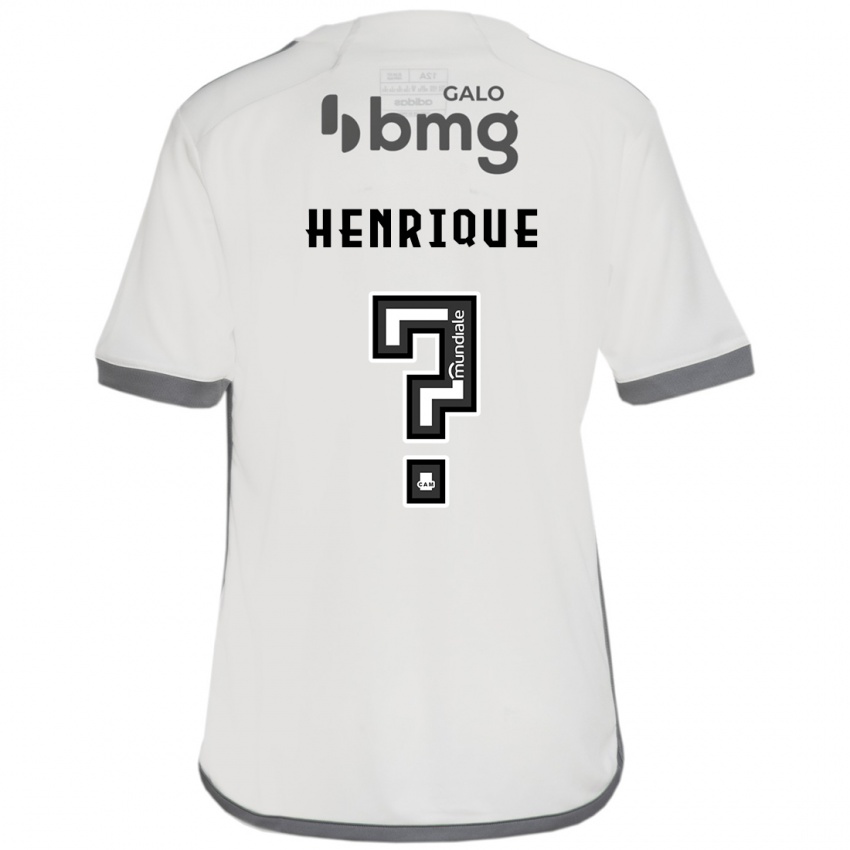 Homem Camisola Bruno Henrique #0 Off White Alternativa 2024/25 Camisa Brasil