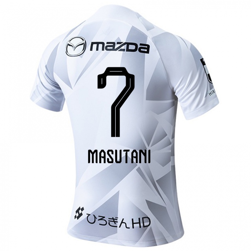 Homem Camisola Ayuki Masutani #7 Branco Cinza Preto Alternativa 2024/25 Camisa Brasil