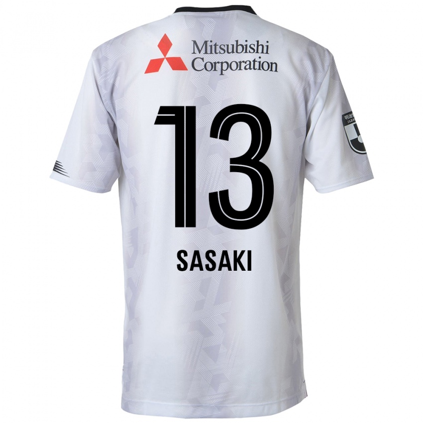 Homem Camisola Shoei Sasaki #13 Branco Preto Alternativa 2024/25 Camisa Brasil