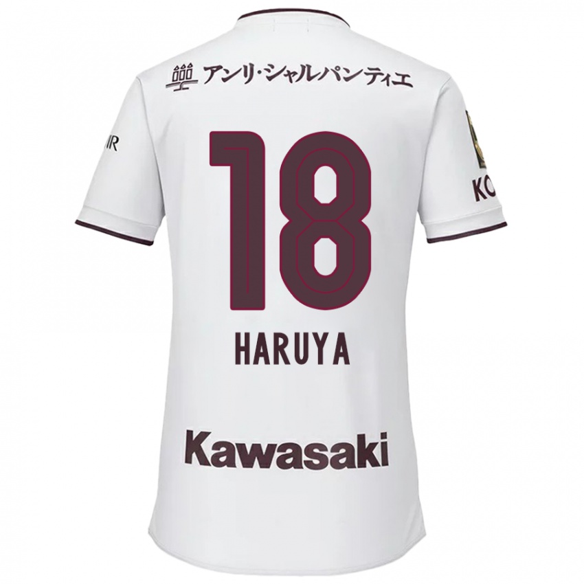 Homem Camisola Haruya Ide #18 Branco Vermelho Alternativa 2024/25 Camisa Brasil